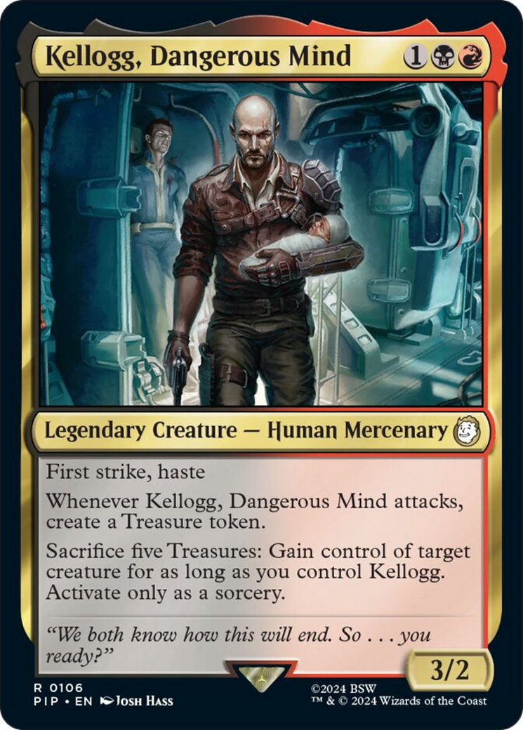 Kellogg, Dangerous Mind Card Image