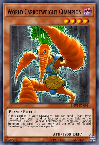 World Carrotweight Champion Card Image