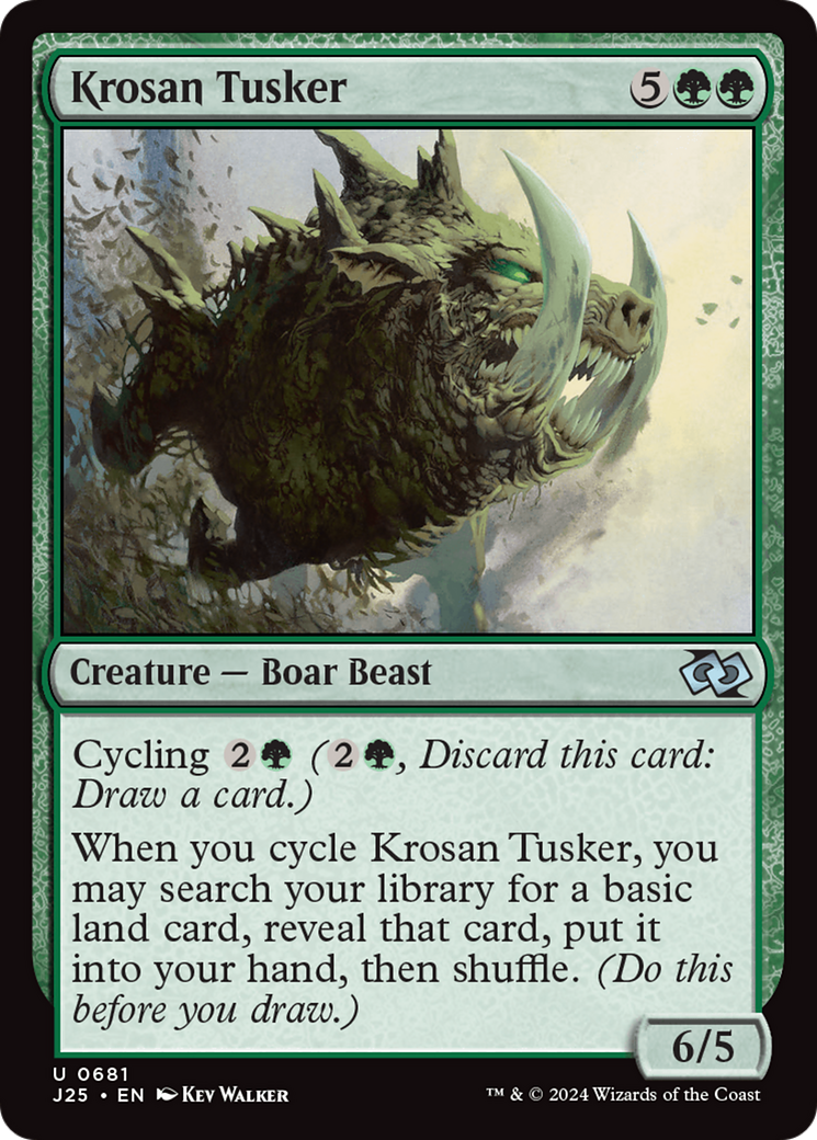 Krosan Tusker Card Image