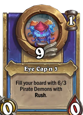 Eye Cap'n 3 Card Image