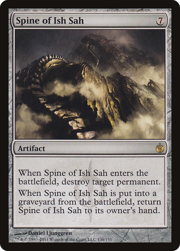 Spine of Ish Sah Card Image