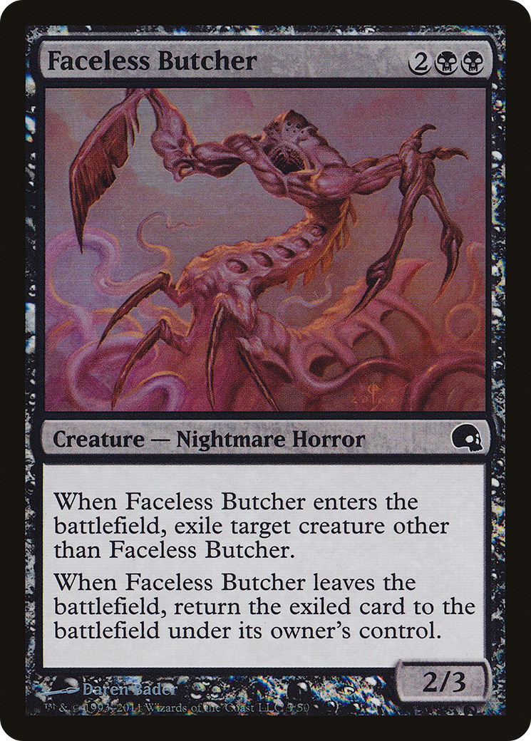 Faceless Butcher Card Image