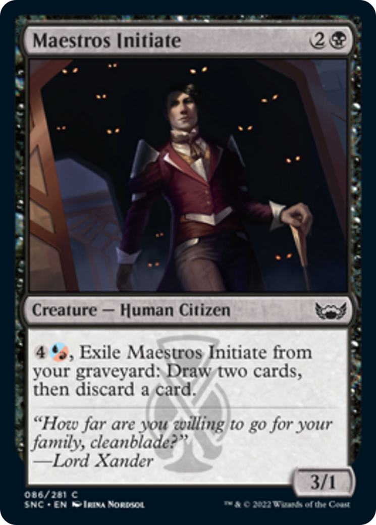 Maestros Initiate Card Image
