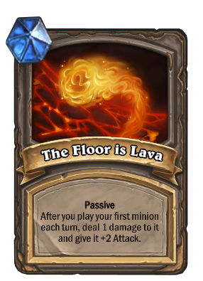 The Floor is Lava Card Image