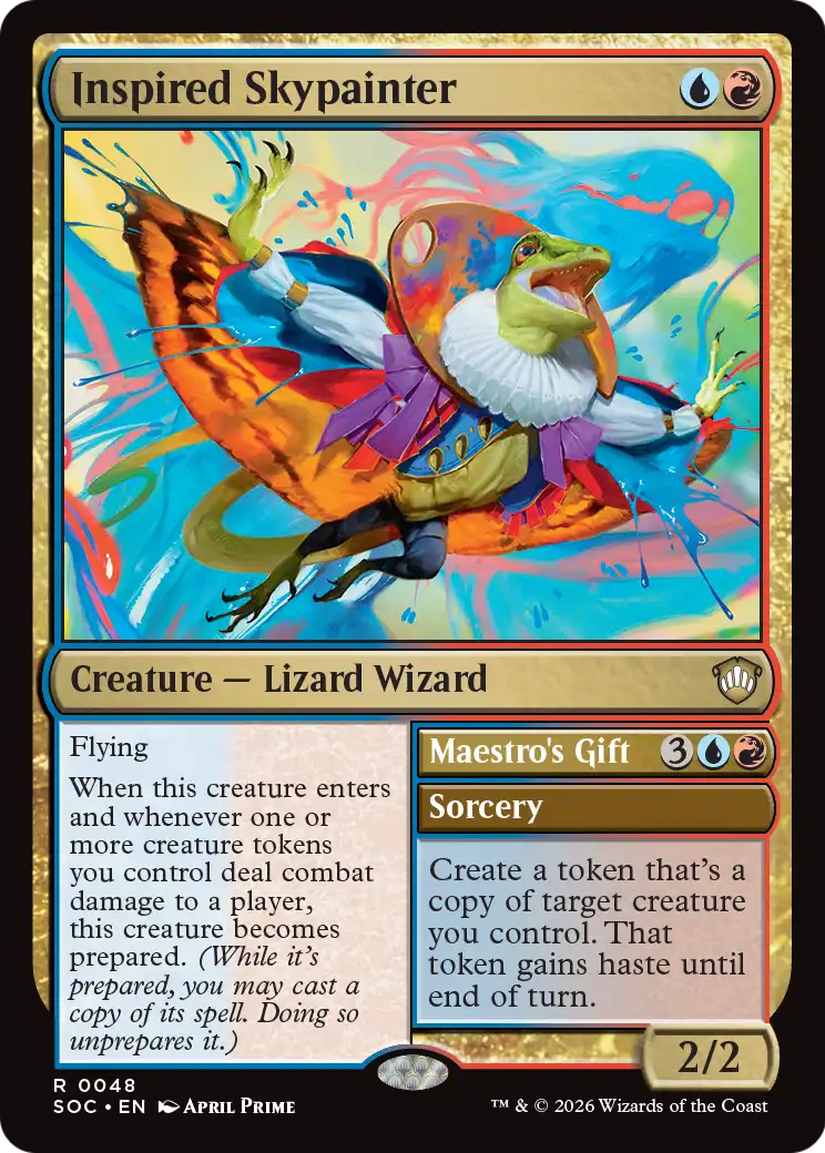 Maestro's Gift Magic: The Gathering card
