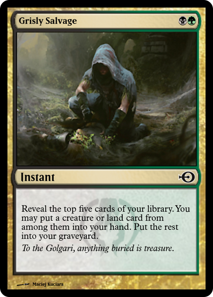 Grisly Salvage Card Image