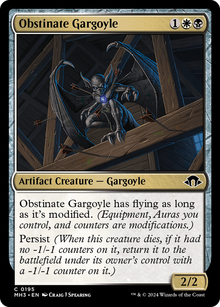 Obstinate Gargoyle Card Image