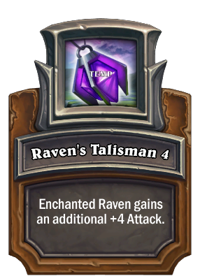 Raven's Talisman 4 Card Image