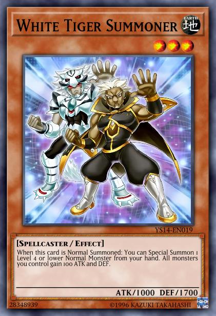 White Tiger Summoner Card Image