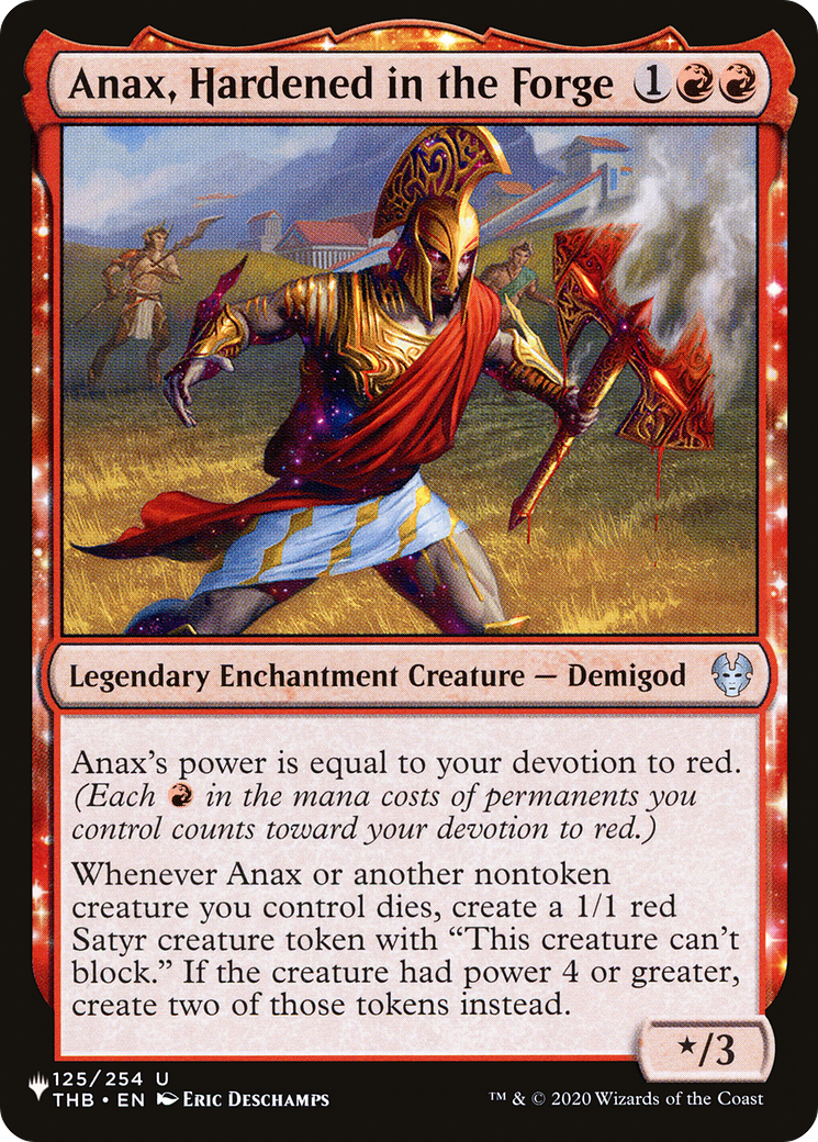 Anax, Hardened in the Forge Card Image