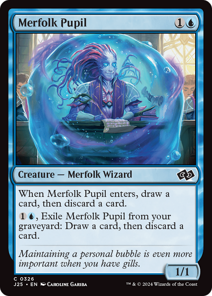 Merfolk Pupil Card Image