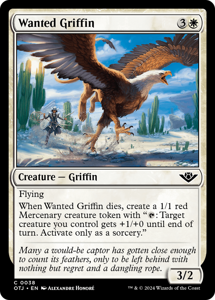 Wanted Griffin Card Image