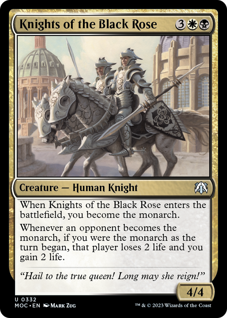 Knights of the Black Rose Card Image