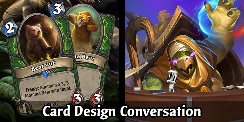 Card Design Conversation - Bear With Me