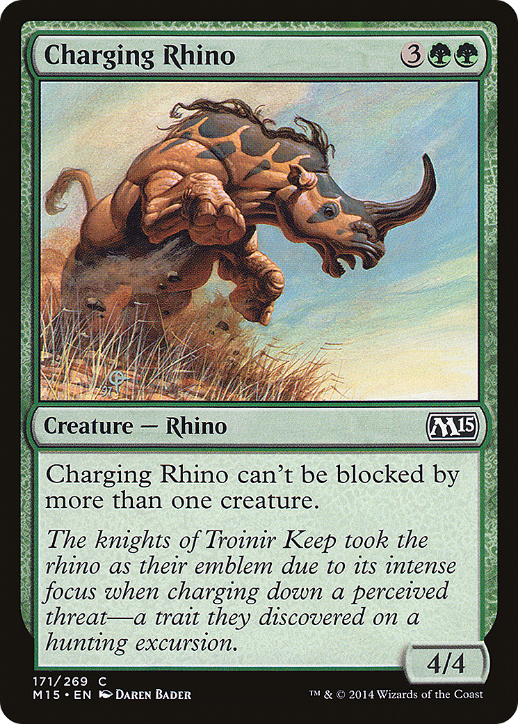 Charging Rhino Card Image