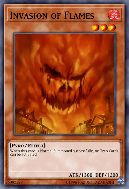 Invasion of Flames Card Image