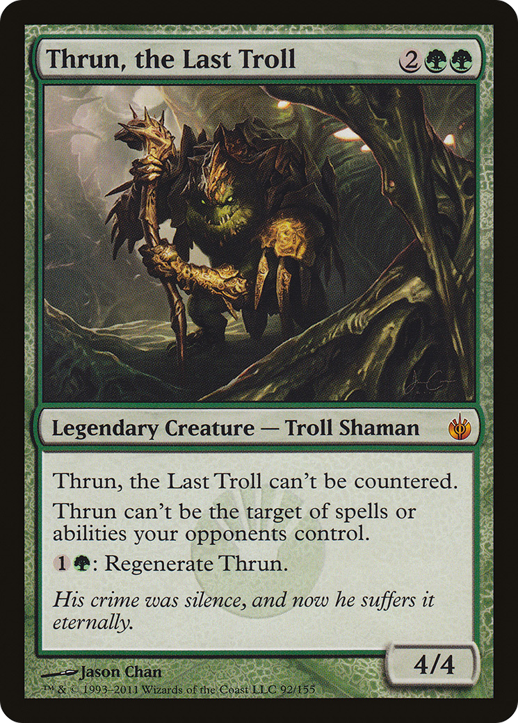 Thrun, the Last Troll Card Image