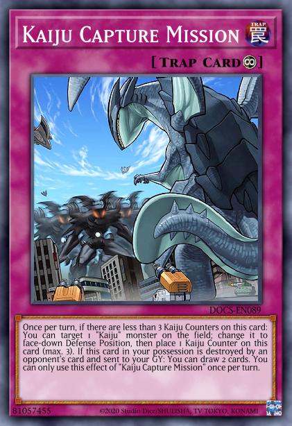 Kaiju Capture Mission Card Image