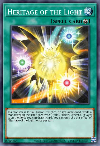 Heritage of the Light Card Image