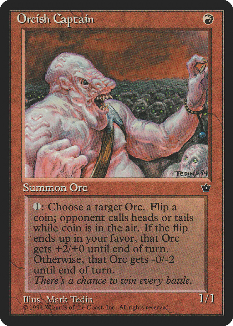 Orcish Captain Card Image