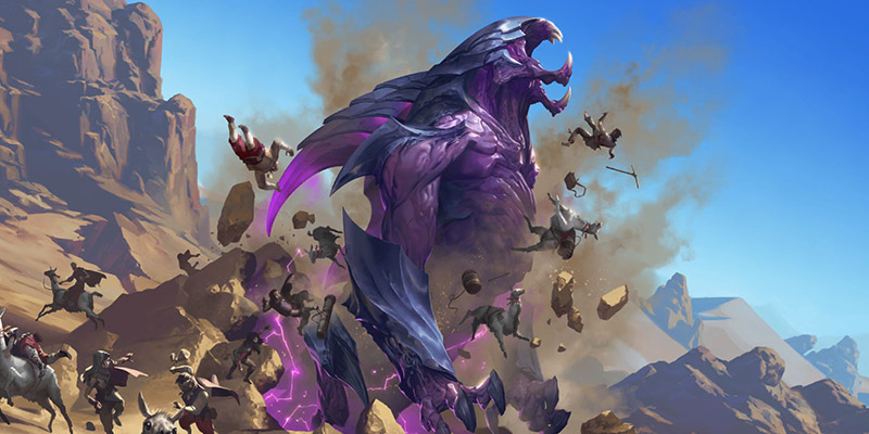 Rek'Sai Champion & 2 New Shurima Cards for Runeterra's Rise of the Underworlds Expansion Revealed!