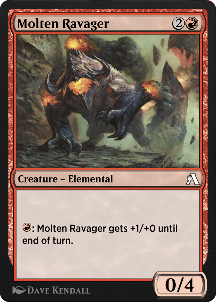 Molten Ravager Card Image