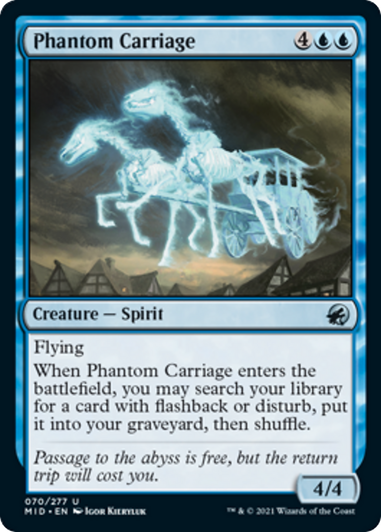 Phantom Carriage Card Image