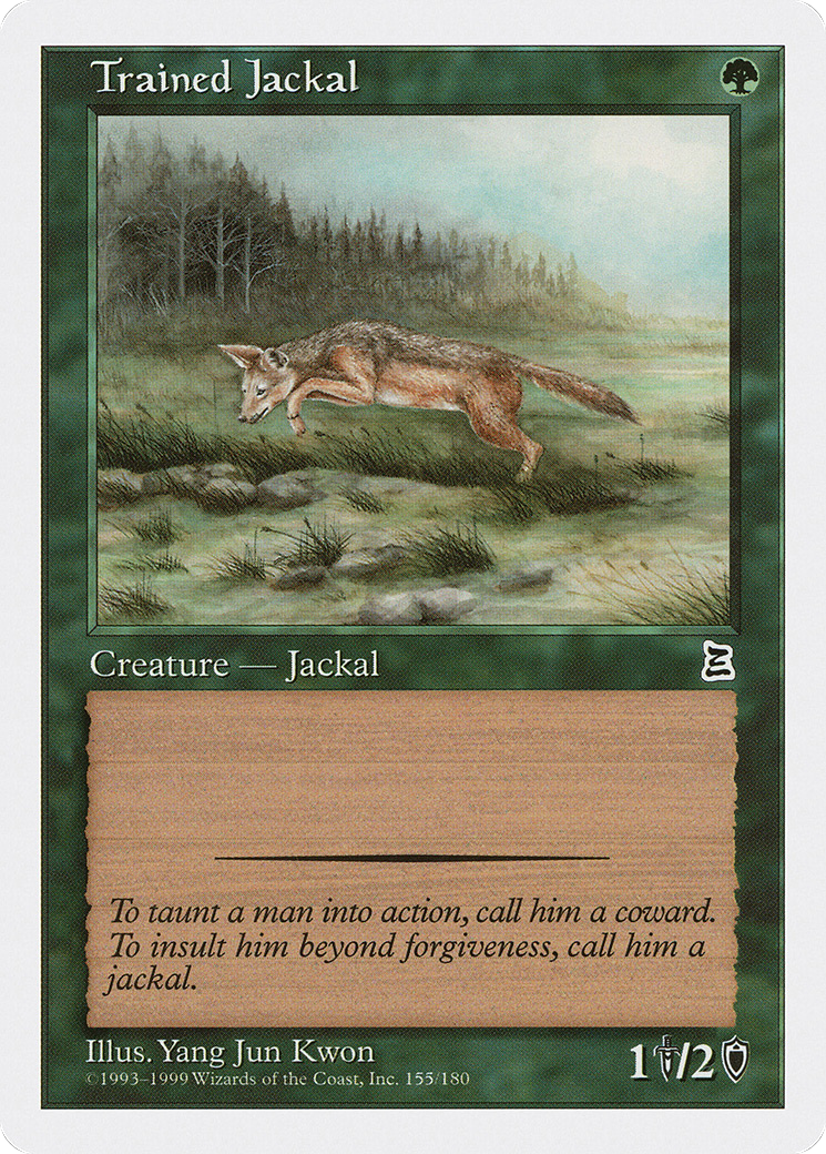 Trained Jackal Card Image