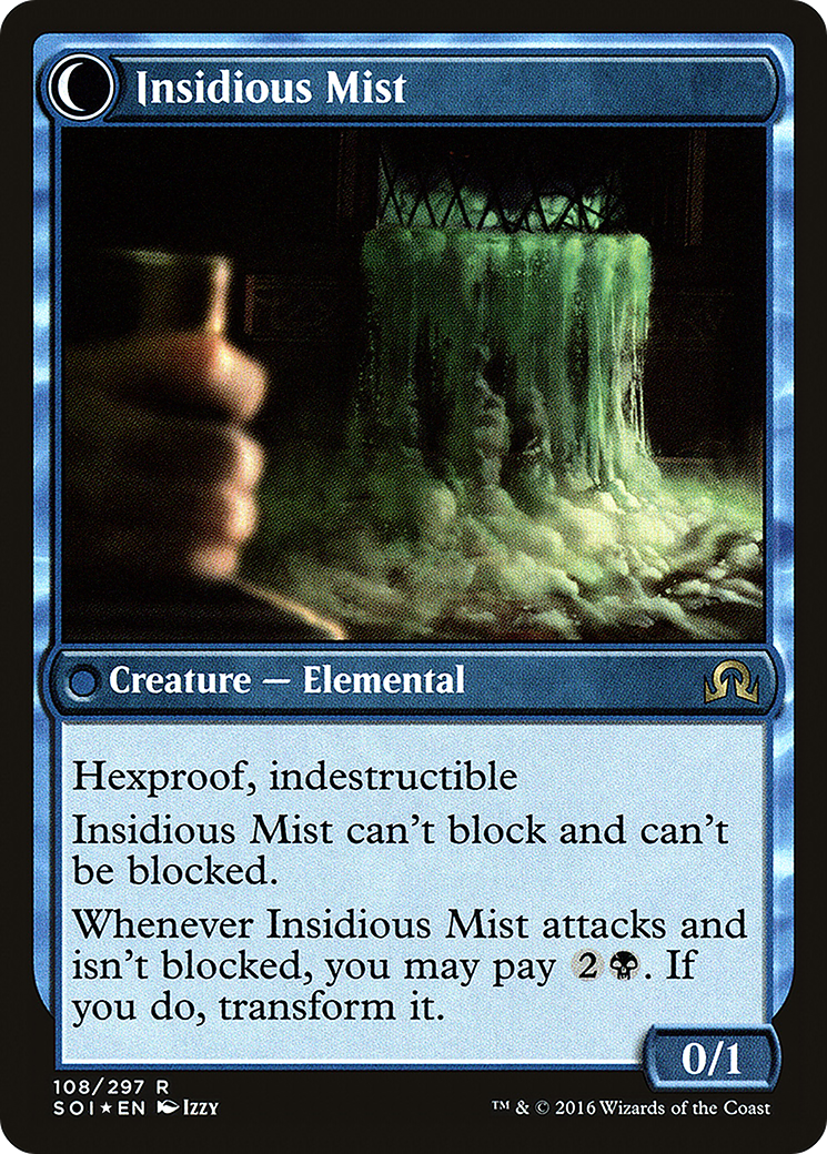 Elusive Tormentor // Insidious Mist Card Image