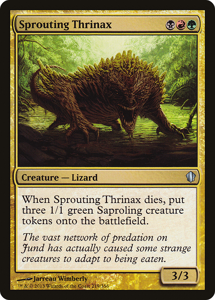 Sprouting Thrinax Card Image