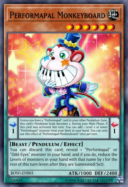 Performapal Monkeyboard Card Image