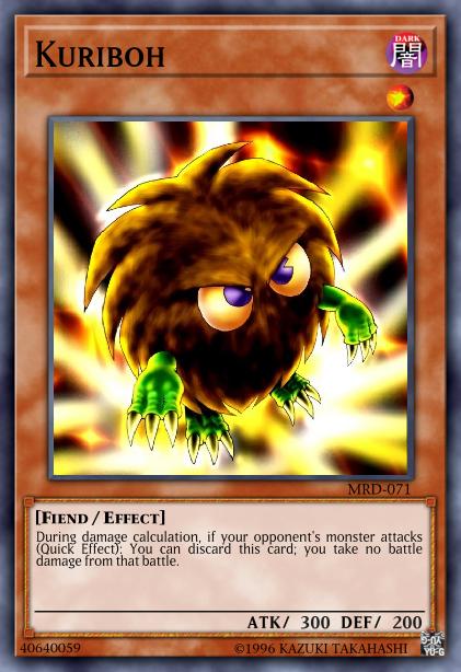 Kuriboh Yu-Gi-Oh Card, Art 3