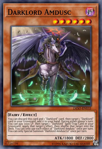 Darklord Amdusc Card Image