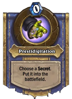 Prestidigitation Card Image