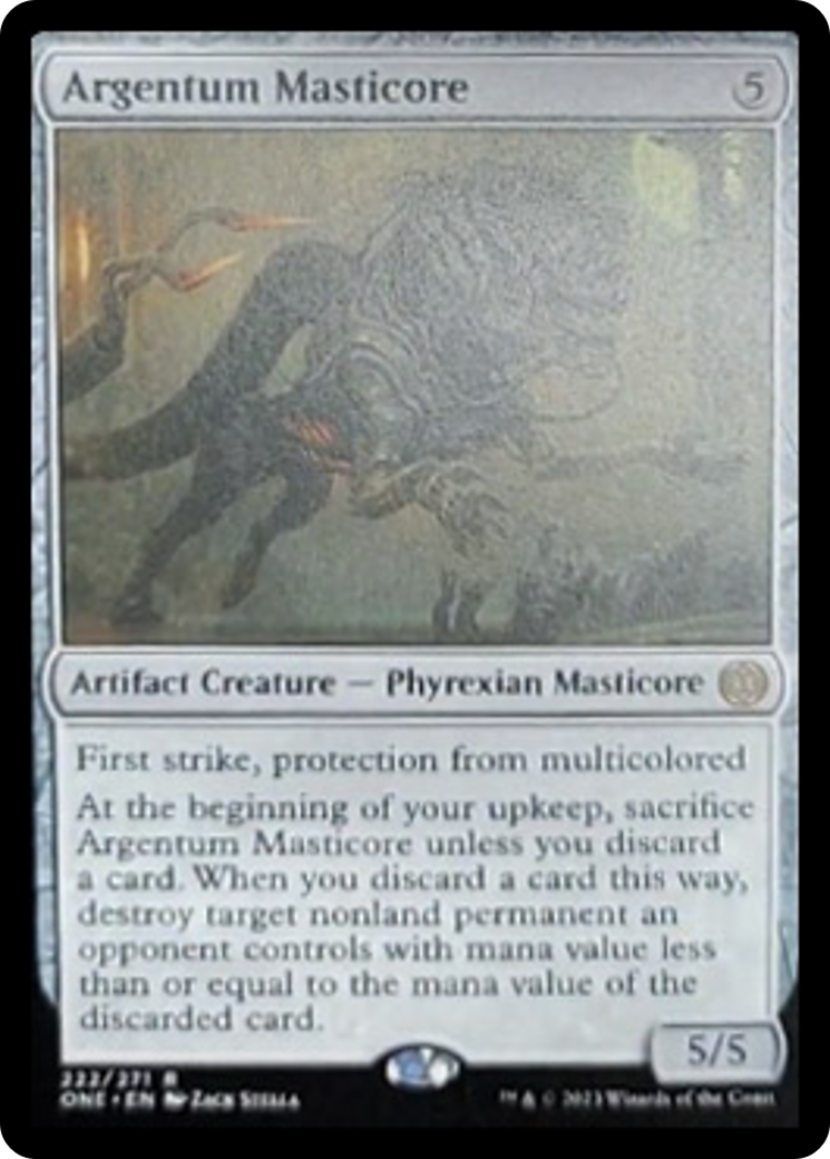 Argentum Masticore Card Image