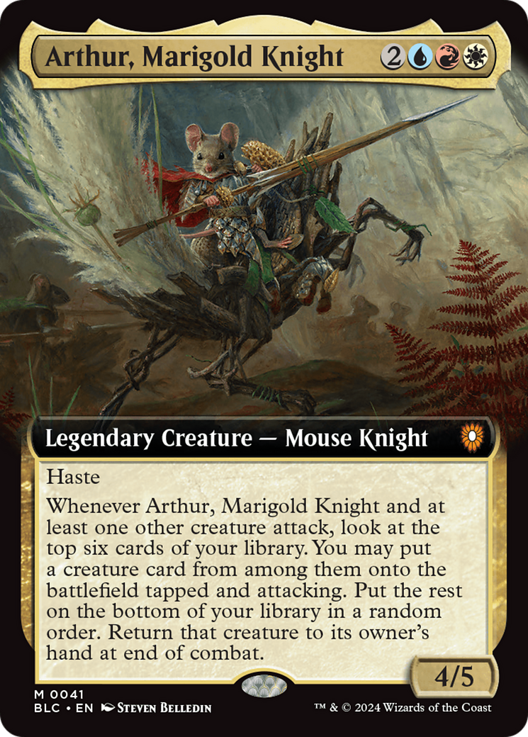 Arthur, Marigold Knight Card Image