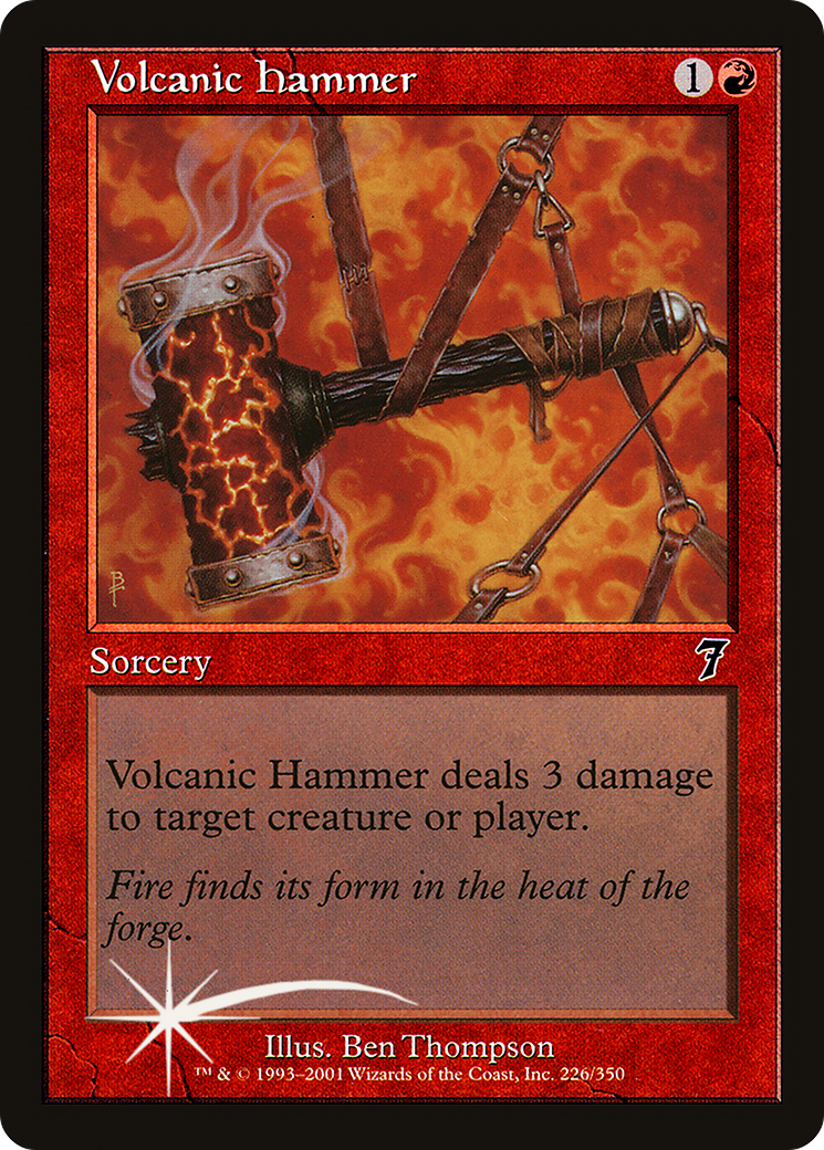 Volcanic Hammer Card Image