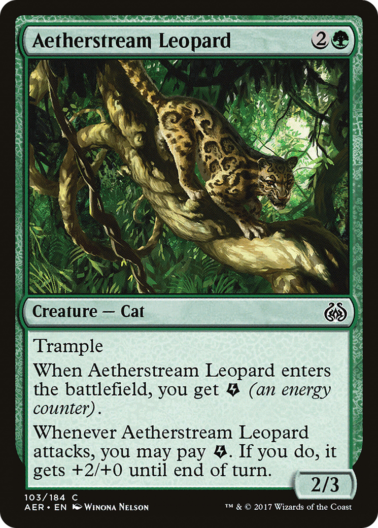 Aetherstream Leopard Card Image