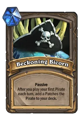 Beckoning Bicorn Card Image