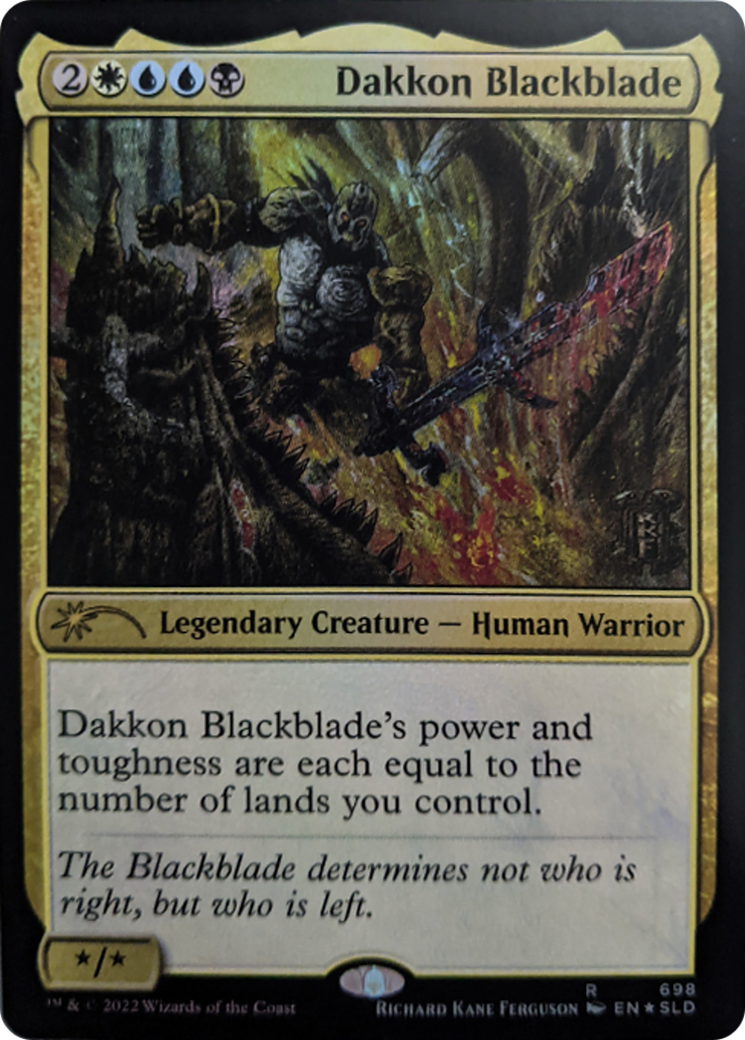 Dakkon Blackblade Card Image