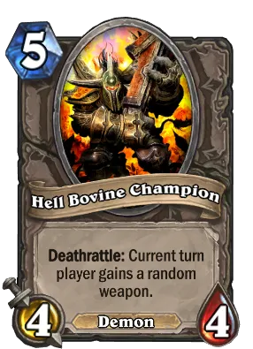 Hell Bovine Champion Card Image