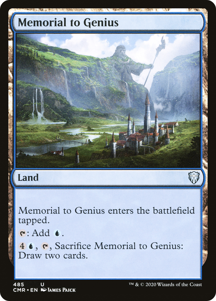 Memorial to Genius Card Image