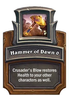 Hammer of Dawn {0} Card Image