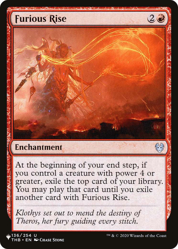 Furious Rise Card Image