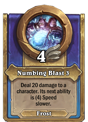 Numbing Blast 3 Card Image