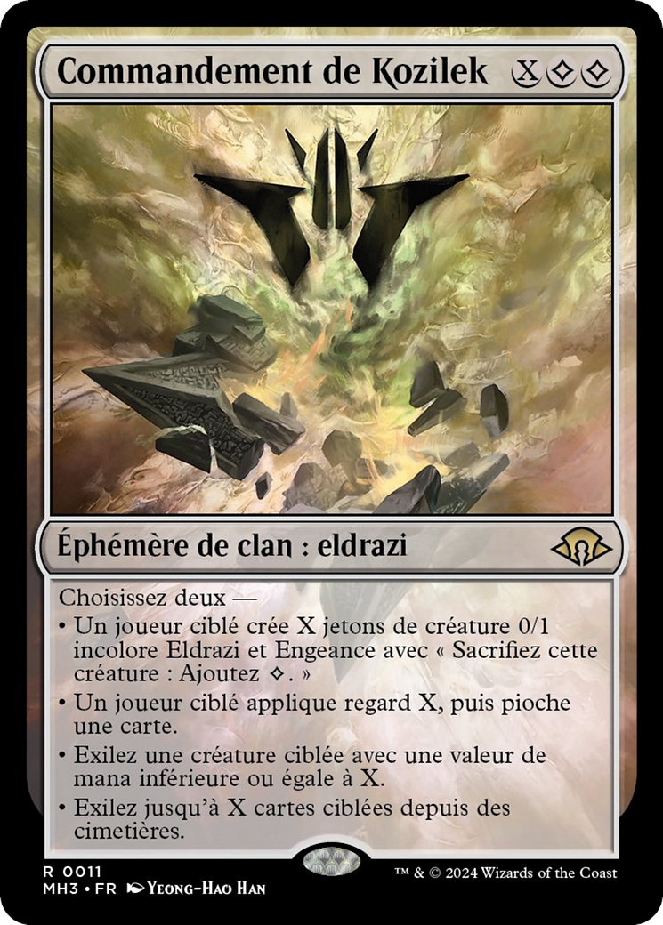 Kozilek's Command Card Image