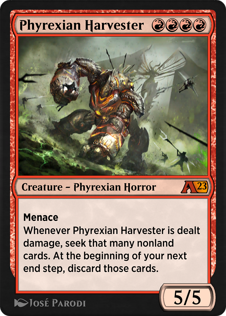 Phyrexian Harvester Card Image