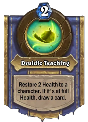 Druidic Teaching Card Image