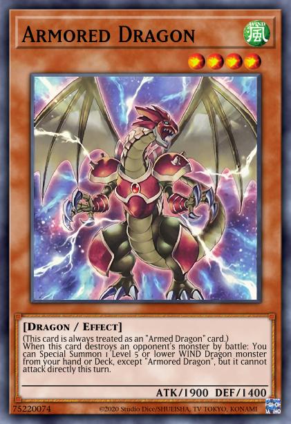 Armed Dragon, the Armored Dragon Card Image