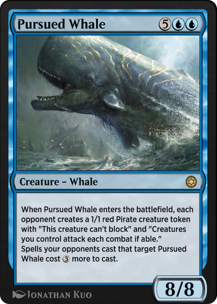 Pursued Whale Card Image